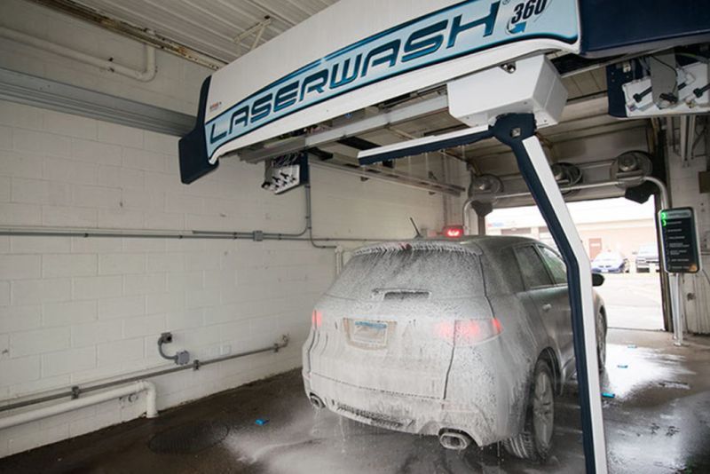 Laserwash = Budowa myjni bezdotykowych