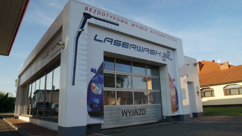 Laserwash = Budowa myjni bezdotykowych